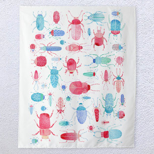 Tapiz Beetle acuarela