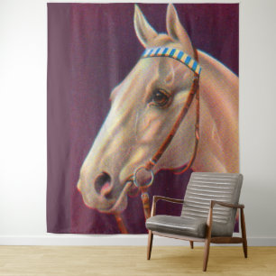 Tapiz bello caballo blanco