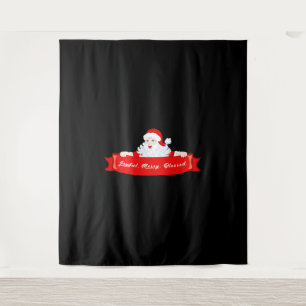 Tapiz Benditos Navidades Santa Navidades