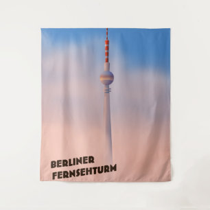 Tapiz Berliner Fernsehturm, Poster de la torre de televi