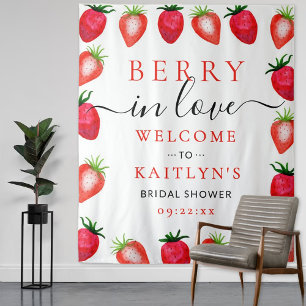 Tapiz Berry In Love Strawberry Bridal Shower
