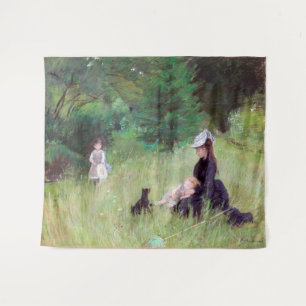 Tapiz Berthe Morisot - En un parque / Dans le parc