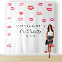 Besar el lápiz labial Bachelorette Photo Booth