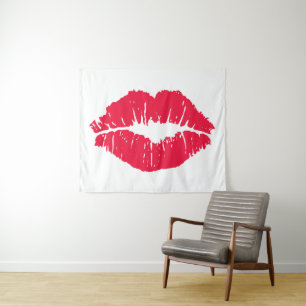 Tapiz Beso del lápiz labial