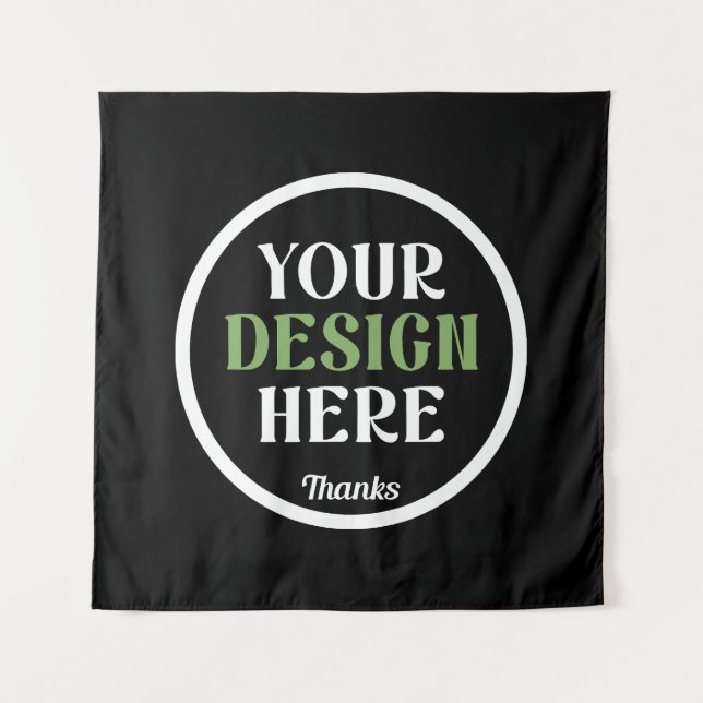 Tapiz beso hershey® personalizado, único, elegante y min (Anverso)