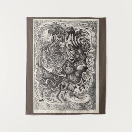 Tapiz Bestia híbrida (imagen completa)