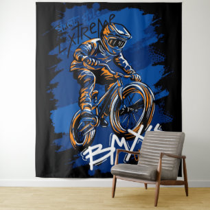 Tapiz Bicicleta Bmx Urban Graffiti ropa de calle 