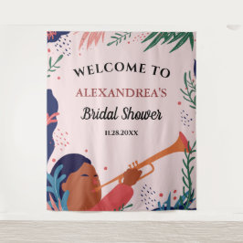 Tapiz Bienvenida a la despedida de soltera Backdrop para