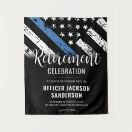 Tapiz Bienvenida a los Fiestas de Retiro de la Policía