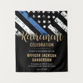 Tapiz Bienvenida a los Fiestas de Retiro de la Policía