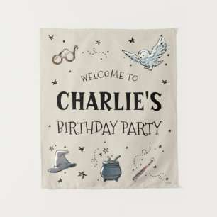 Tapiz Bienvenida al primer cumpleaños de Harry Potter