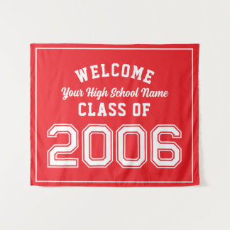 Tapiz Bienvenida Clase de 2006, Decoración de Reunión de