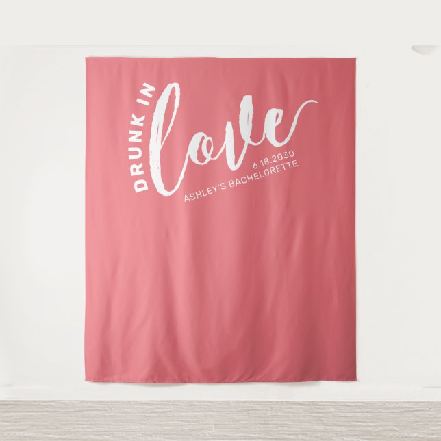 Tapiz Bienvenida De La Bachelorette En El Amor (Anverso)