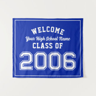 Tapiz Bienvenidos Clase de 2006, Decoración de Reunión d