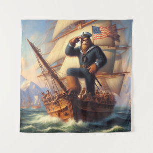 Tapiz Bigfoot Sailor