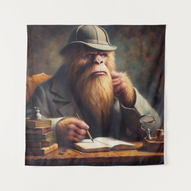 Tapiz Bigfoot Sherlock Holmes (Anverso)