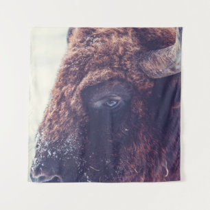 TAPIZ BISON IN THE WINTER