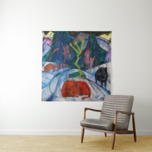 Bison in Winter | Franz Marc |