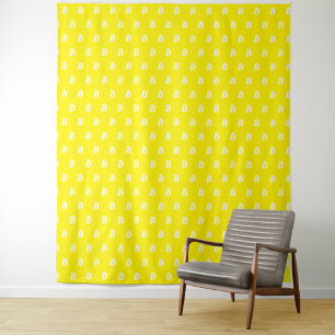 Tapiz Bitcoin Amarillo