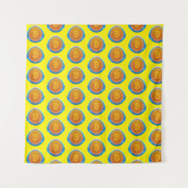 TAPIZ BITCOIN DE CRIPTOCURRENCIA