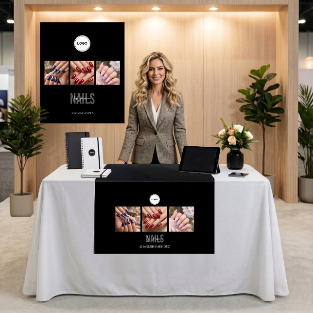 Tapiz Black Nails Studio Foto Collage Feria Comercial (Subido por el creador)