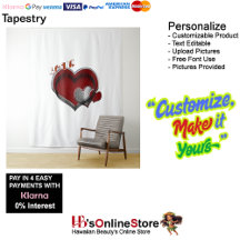 Tapiz blanco de negocios mágicos del corazón tamañ