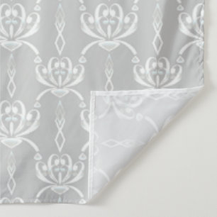 Tapiz Blanco gris claro en estilo art decó.
