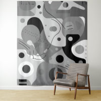 Blanco gris, formas brillantes, diseño moderno