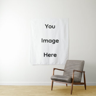 Tapiz Blanco Moderno Tu imagen aquí