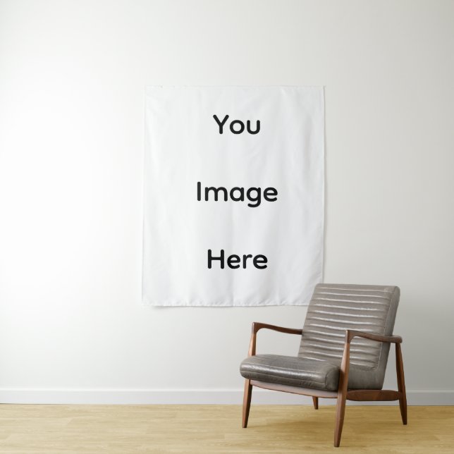 Tapiz Blanco Moderno Tu imagen aquí (In situ)