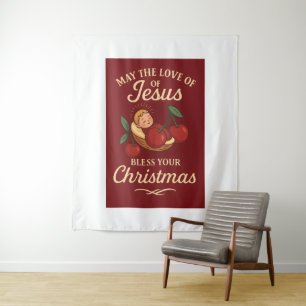 Tapiz Blessed Christmas by Sweet Cherry
