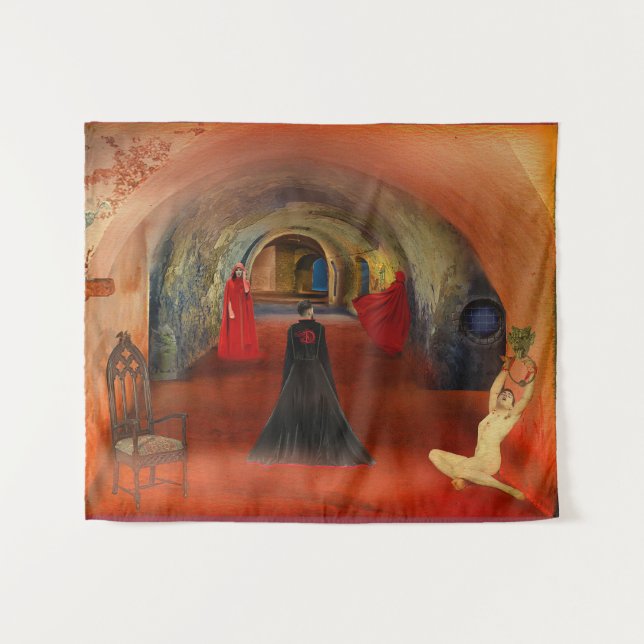 Tapiz Blood is Life (Anverso (horizontal))