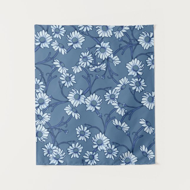 Tapiz Blue Daisy (Anverso)