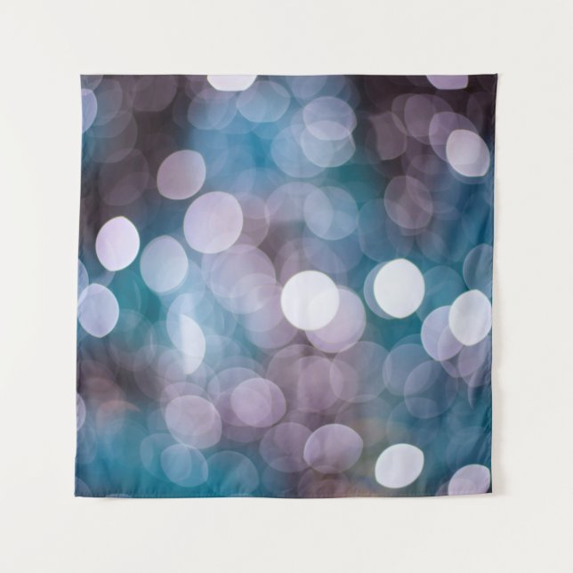 Tapiz Blue Gray Backgorun Bokeh (Anverso)
