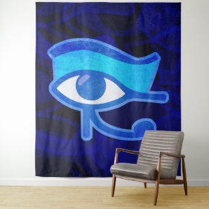 Tapiz Blue Horus Eye