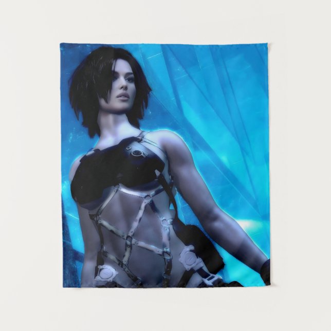 Tapiz Blue Toxin tapestry (Anverso)