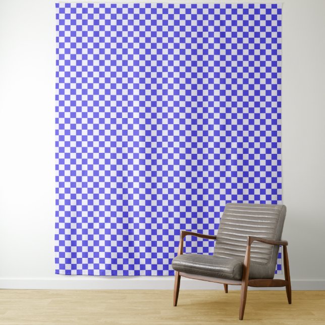 Tapiz Blueberry cream checkered pattern (In situ)