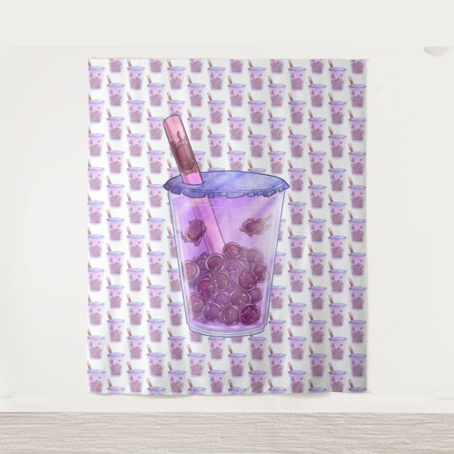 Tapiz Boba Cats (Anverso)