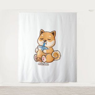 Tapiz Boba Shiba Boba Shiba Boba