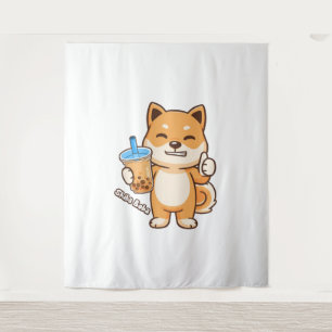 Tapiz Boba Shiba Boba Shiba Boba
