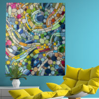Bocas coloridas Mosaico Arte