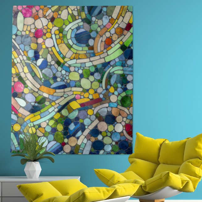 Tapiz Bocas coloridas Mosaico Arte (Subido por el creador)