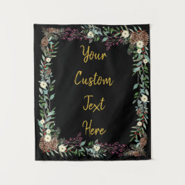 Tapiz Boda de navidades fondo, cabina fotográfica de rec