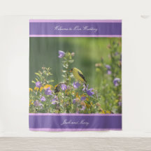 Boda del Jardín de Primavera Goldfinch