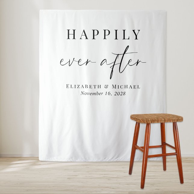 Tapiz Boda Felices Para Siempre (Subido por el creador)