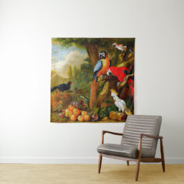 Tapiz Bogdani Jakob Dos Macaws una Cockatoo