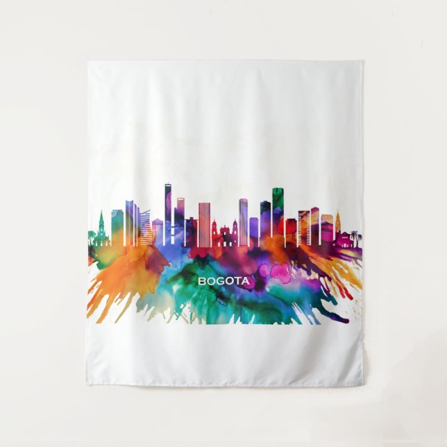 Tapiz Bogota Skyline (Anverso)