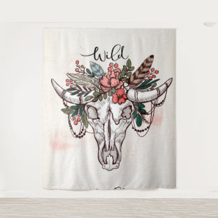 Tapiz Bohemian Skull