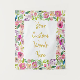 Tapiz Boho, Boda del partido de cumpleaños, personalizad
