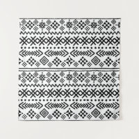 Boho de arte tribal: sin costuras geométricas.